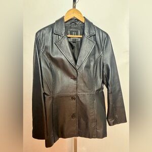 Bernardo Black Leather Women's Jacket